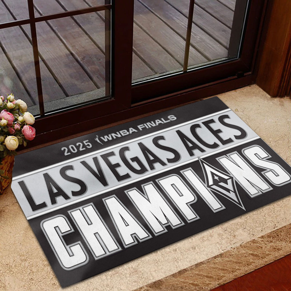 Las Vegas Aces 2025 WNBA Champions Doormat – MAITM13351