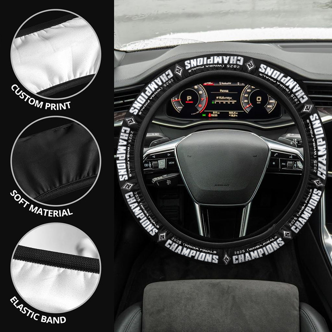 Las Vegas Aces 2025 WNBA Champions Steering Wheel Cover – MAITM13361