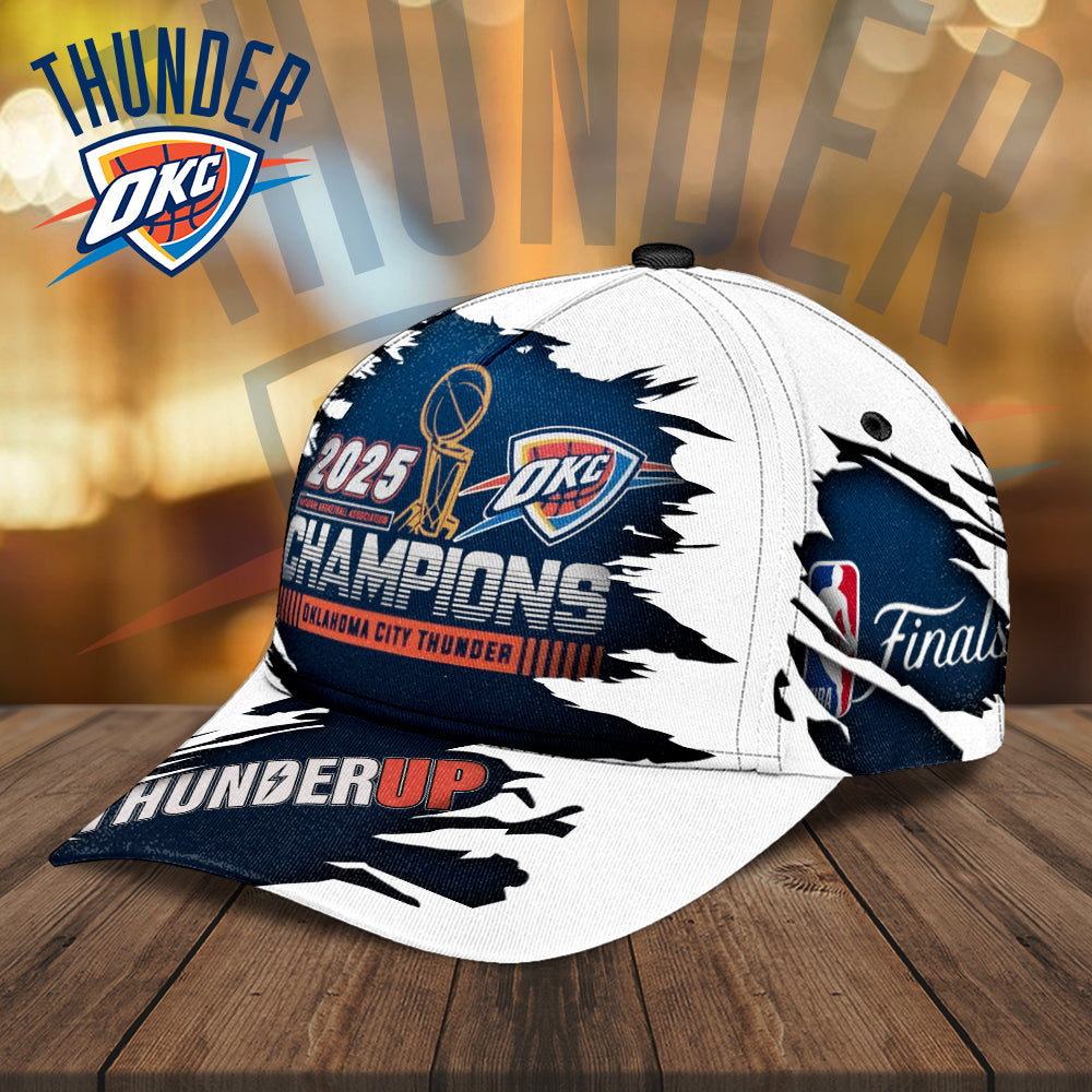 Oklahoma City Thunder 2025 NBA Champions Classic Cap – MAITM 11815