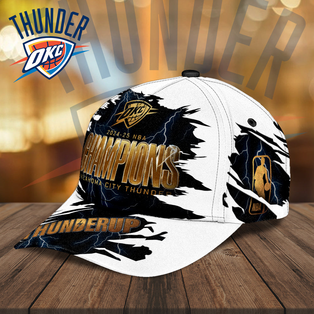Oklahoma City Thunder 2025 NBA Champions Classic Cap – MAITM 11754
