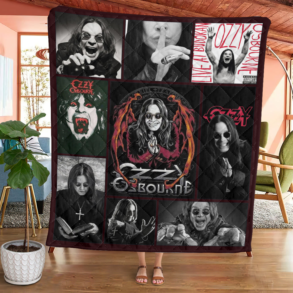 Ozzy Osbourne Quilt Blanket – MAITM12733