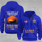 US Navy 2D Quarter Zip Hoodie – MAITM12710
