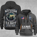 US Navy 2D Quarter Zip Hoodie – MAITM12714