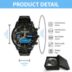 Detroit Lions x Rolex Black Stainless Steel Watch – MAITM7435