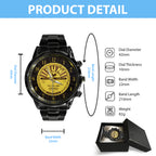 Elvis Presley Black Stainless Steel Watch – MAITM 7476