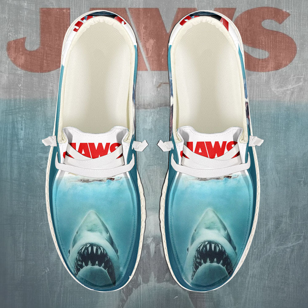 Jaws Custom Hey Dude Shoes – MAITM 11167