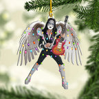 KISS x Ace Frehley Custom Shape 2-sided Acrylic Ornament – MAITM13506