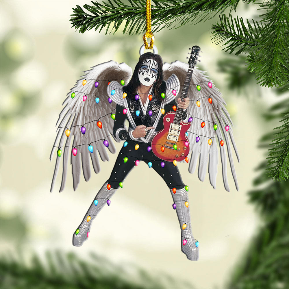 KISS x Ace Frehley Custom Shape 2-sided Acrylic Ornament – MAITM13506
