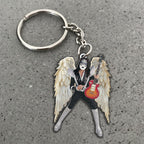KISS x Ace Frehley Custom Shape 2-sided Keychain – MAITM13491