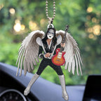 KISS x Ace Frehley Custom shape 2-sided Acrylic Car Ornament – MAITM13457