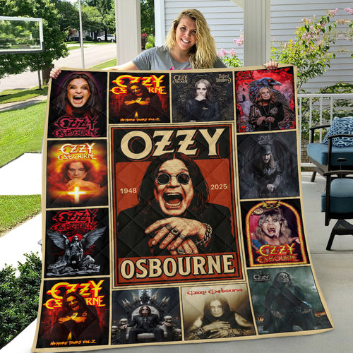 Ozzy Osbourne Quilt Blanket – MAITM 12566