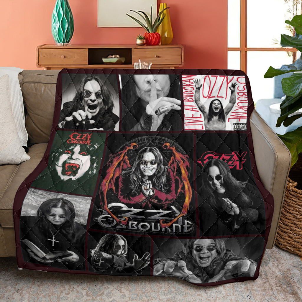 Ozzy Osbourne Quilt Blanket – MAITM12733