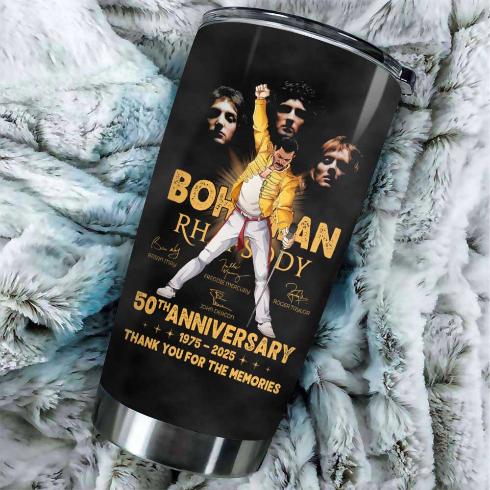 Queen Band x Freddie Mercury Tumbler Cup – MAITM 10124
