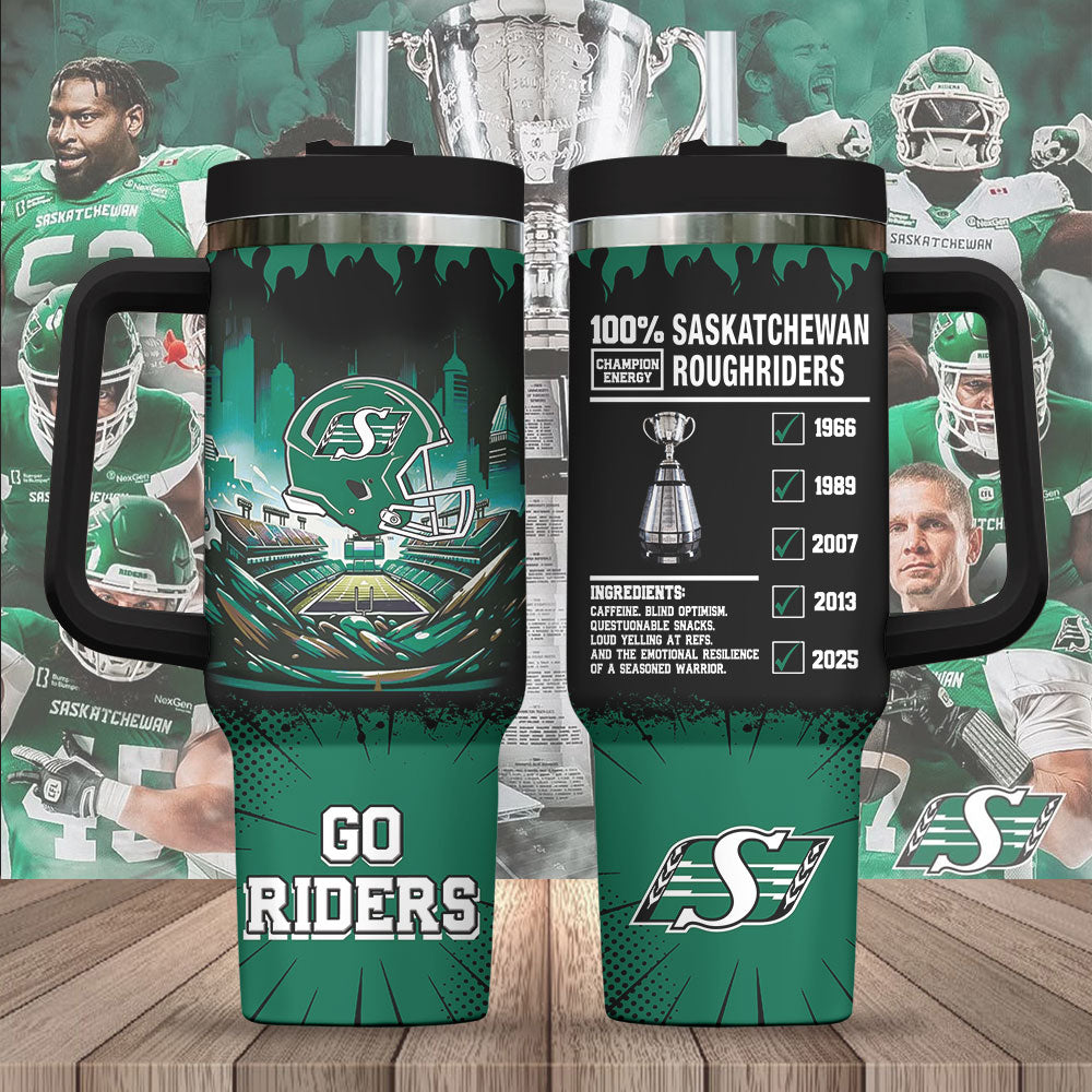 Saskatchewan Roughriders 40oz Tumbler – GNE4756