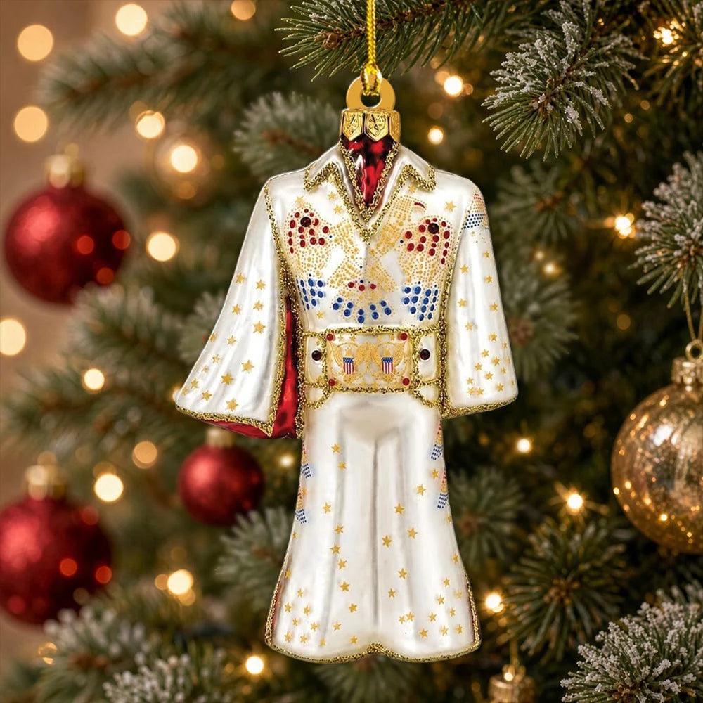 4PCS Elvis Presley Custom Shape 2-Side Printed Acrylic Ornament – TMTHU9337