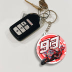 Ducati Lenovo Team x Marc Márquez 2025 Custom Shape 2-sided Keychain – NGHIAVT5135