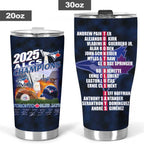 Toronto Blue Jays 2025 American League Champions Tumbler Cup – MAITM13611