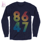 86 47 Anti Trump Rainbow Shirt