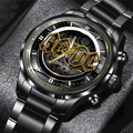 AC/DC Black Stainless Steel Watch – GNE 2829