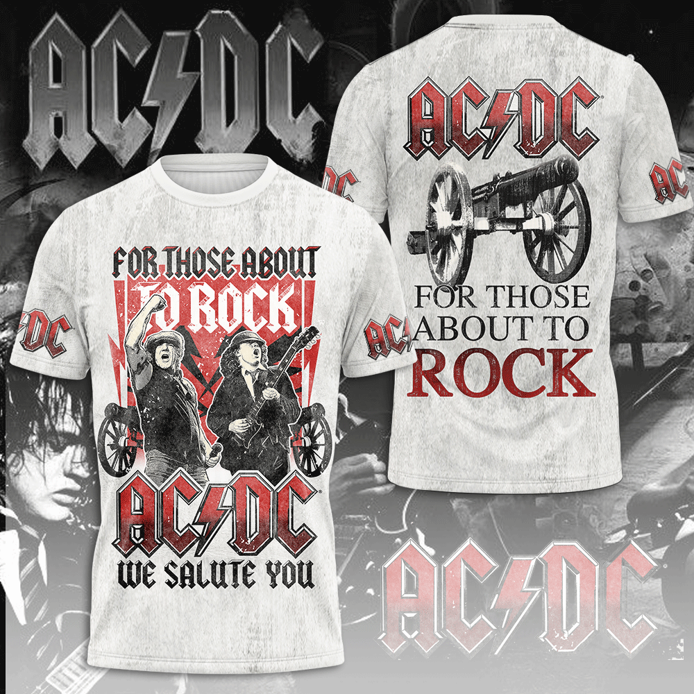 AC/DC 3D Apparel – MAITM 7356