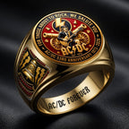 AC/DC 3D Engraved Ring – HOATT18539