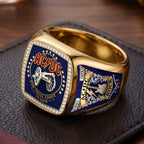 AC/DC 3D Engraved Ring – TMTHU8053