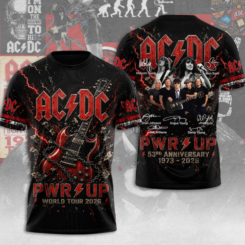 AC/DC 3D Apparel – TMTHU8011