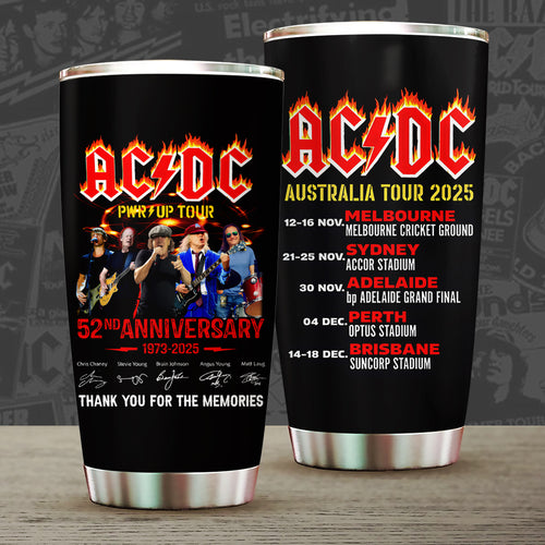 AC/DC Australia Tour 2025 Tumbler Cup – MAITM13893