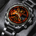 AC/DC Black Stainless Steel Watch – GNE NEW276