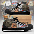 AC/DC High Top Canvas Shoes – TMTHU9474