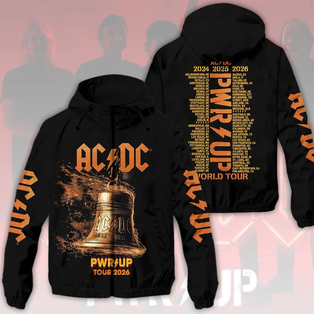 AC/DC 3D Windbreaker Jacket – HOATT21575