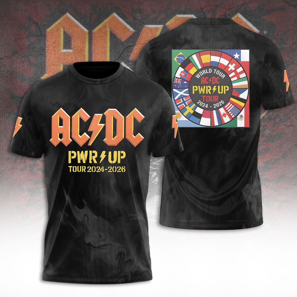 AC/DC World Tour 2026 3D Apparel – TANTN21351