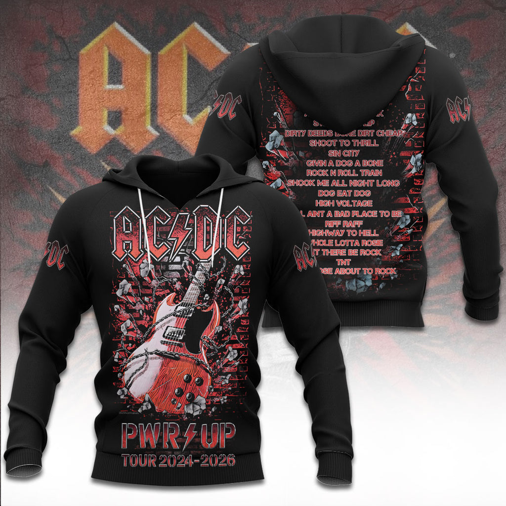 AC/DC World Tour 2026 3D Apparel – TANTN21367