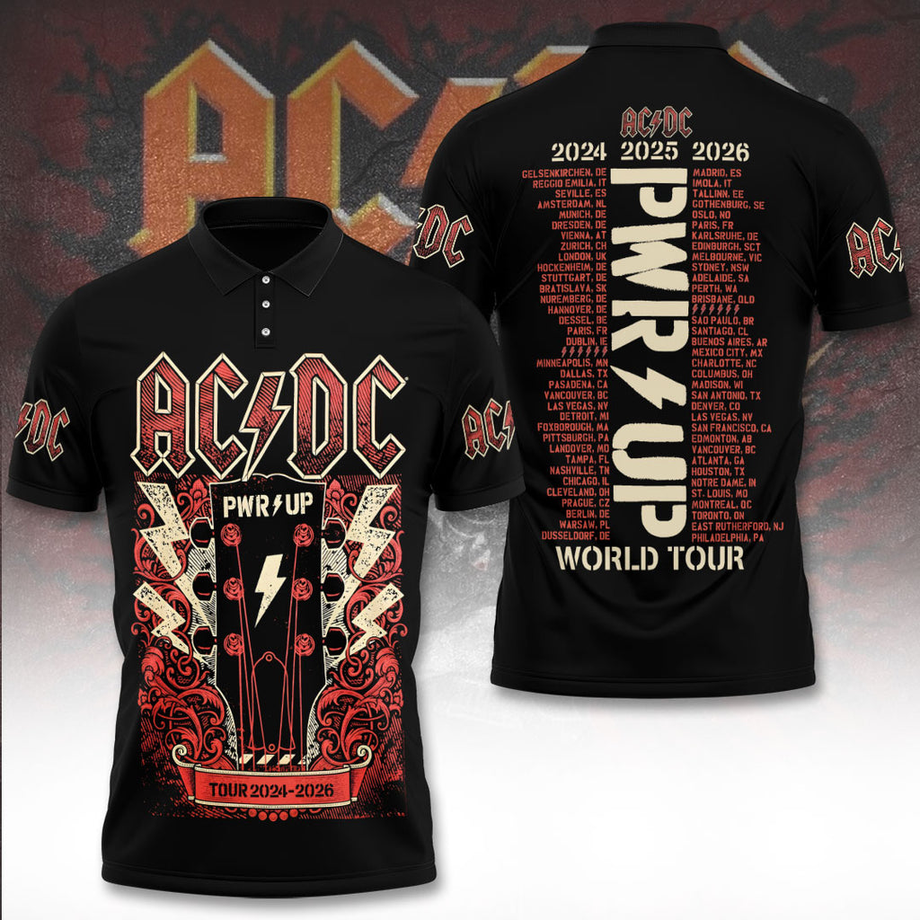 AC/DC World Tour 2026 3D Apparel – TANTN21369