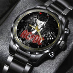 AC/DC x Angus Young Black Stainless Steel Watch – GNE 960