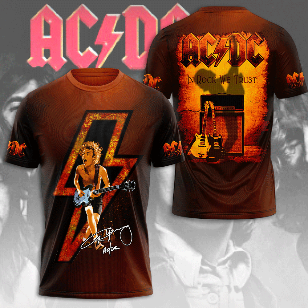 AC/DC X Angus Young 3D Apparel – MAITM 7198