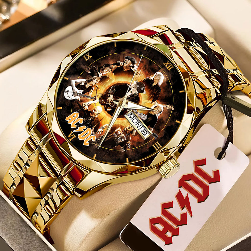 AC/DC Alloy Luxury Quartz Watch – HOATT13397