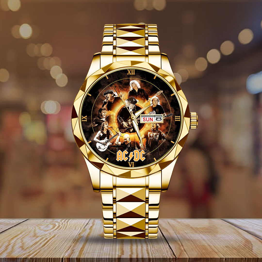 AC/DC Alloy Luxury Quartz Watch – HOATT13397