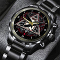 AC/DC Black Stainless Steel Watch – GNE 691