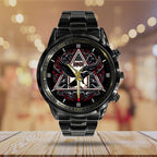 AC/DC Black Stainless Steel Watch – GNE 691
