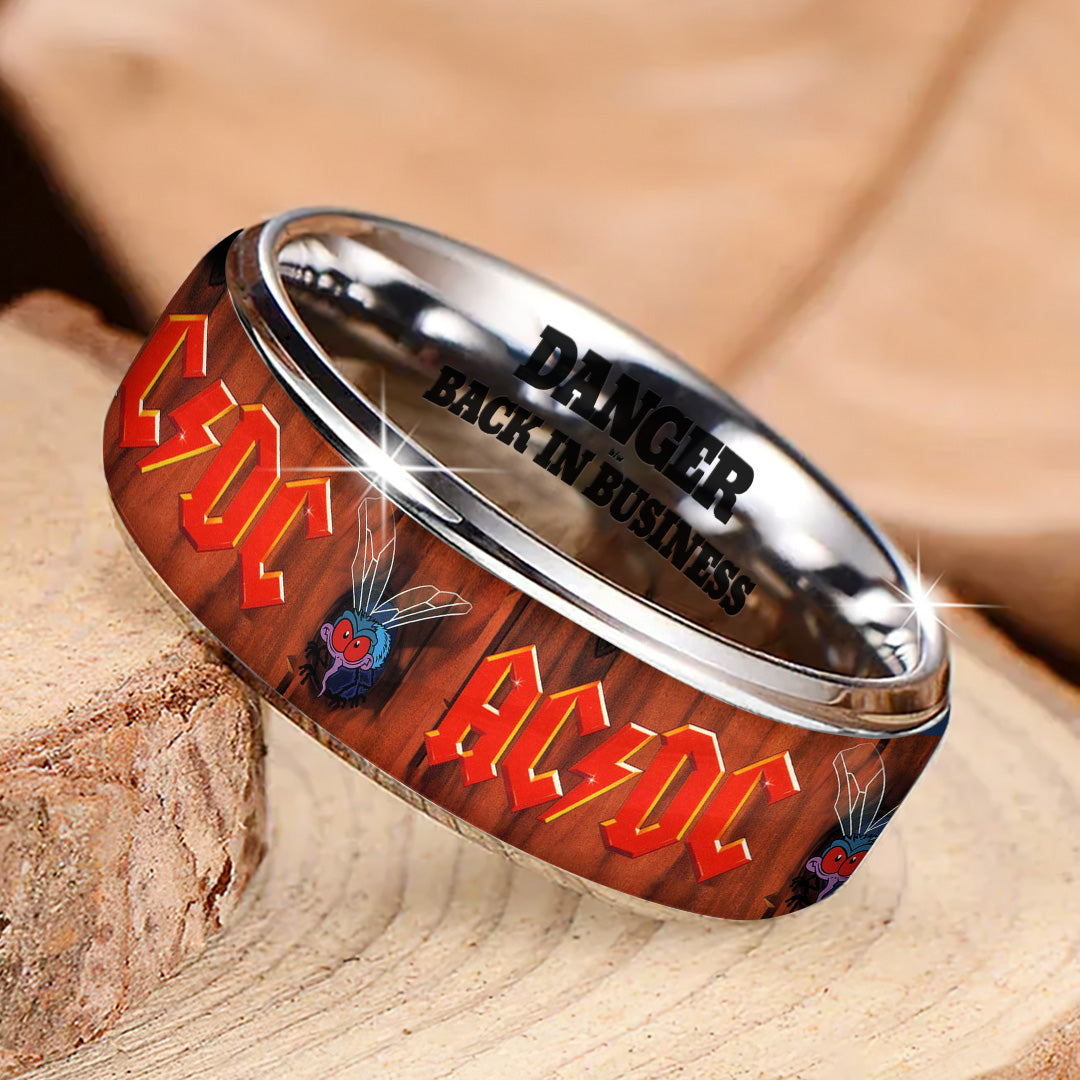 AC/DC Custom Alloy Ring – GNE5063