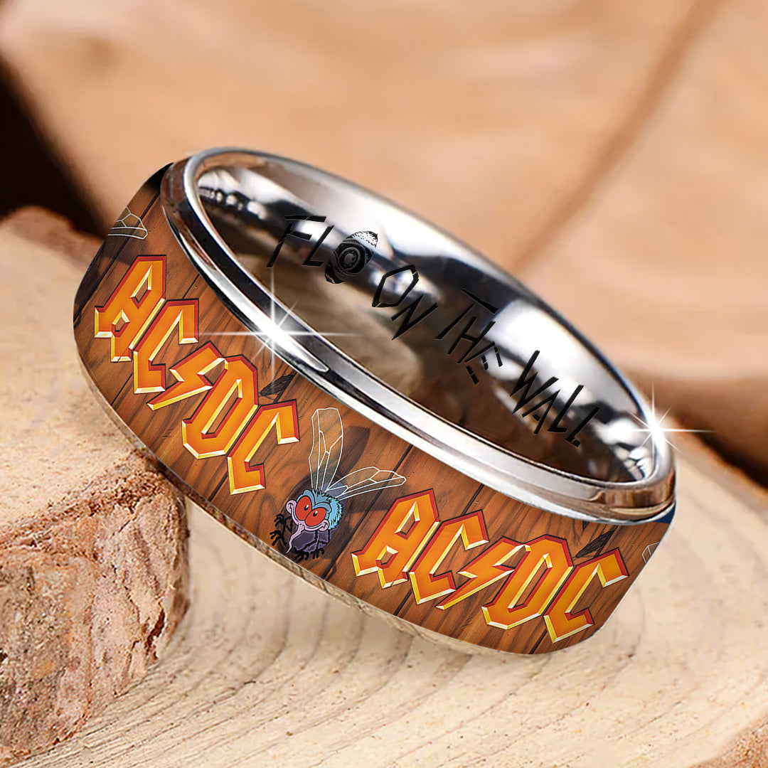 AC/DC Custom Alloy Ring – GNE5066