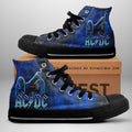 AC/DC High Top Canvas Shoes – NGHIAVT 1080