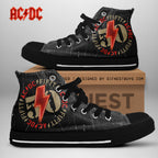 AC/DC High Top Canvas Shoes – TANTN 4600