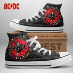 AC/DC High Top Canvas Shoes – TANTN 4601