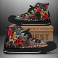 AC/DC High Top Canvas Shoes – ANHNV 3327