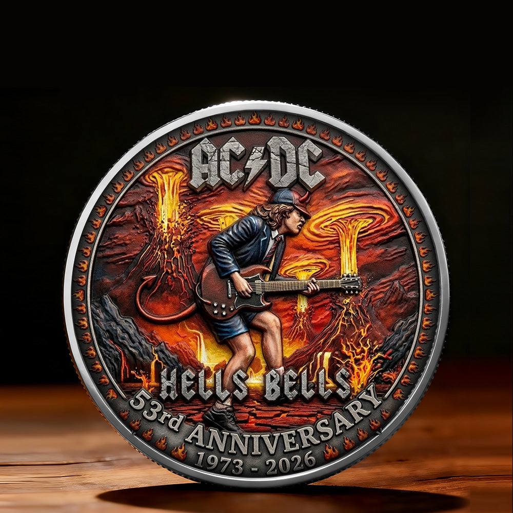AC/DC 53rd Anniversary Commemorative Coin – TMTHU4471