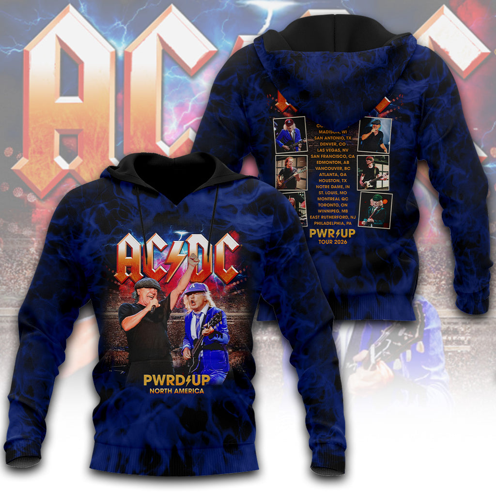 AC/DC Tour 2026 3D Apparel – TANTN24833