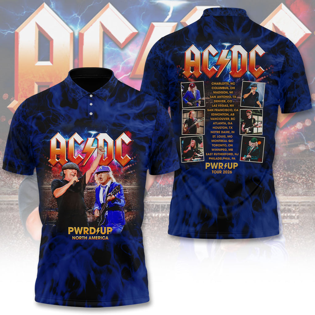 AC/DC Tour 2026 3D Apparel – TANTN24833