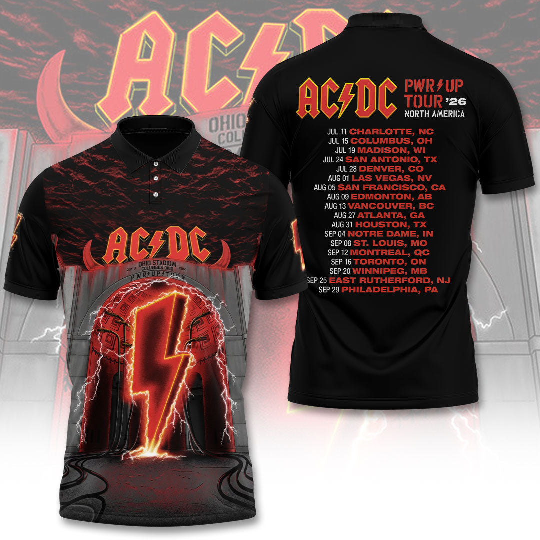 AC/DC World Tour 2026 3D Apparel – TANTN24734